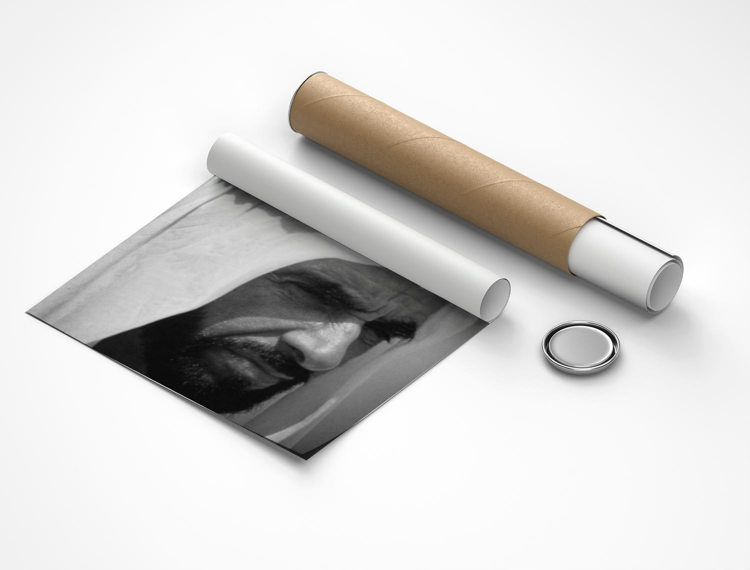 Rolled poster