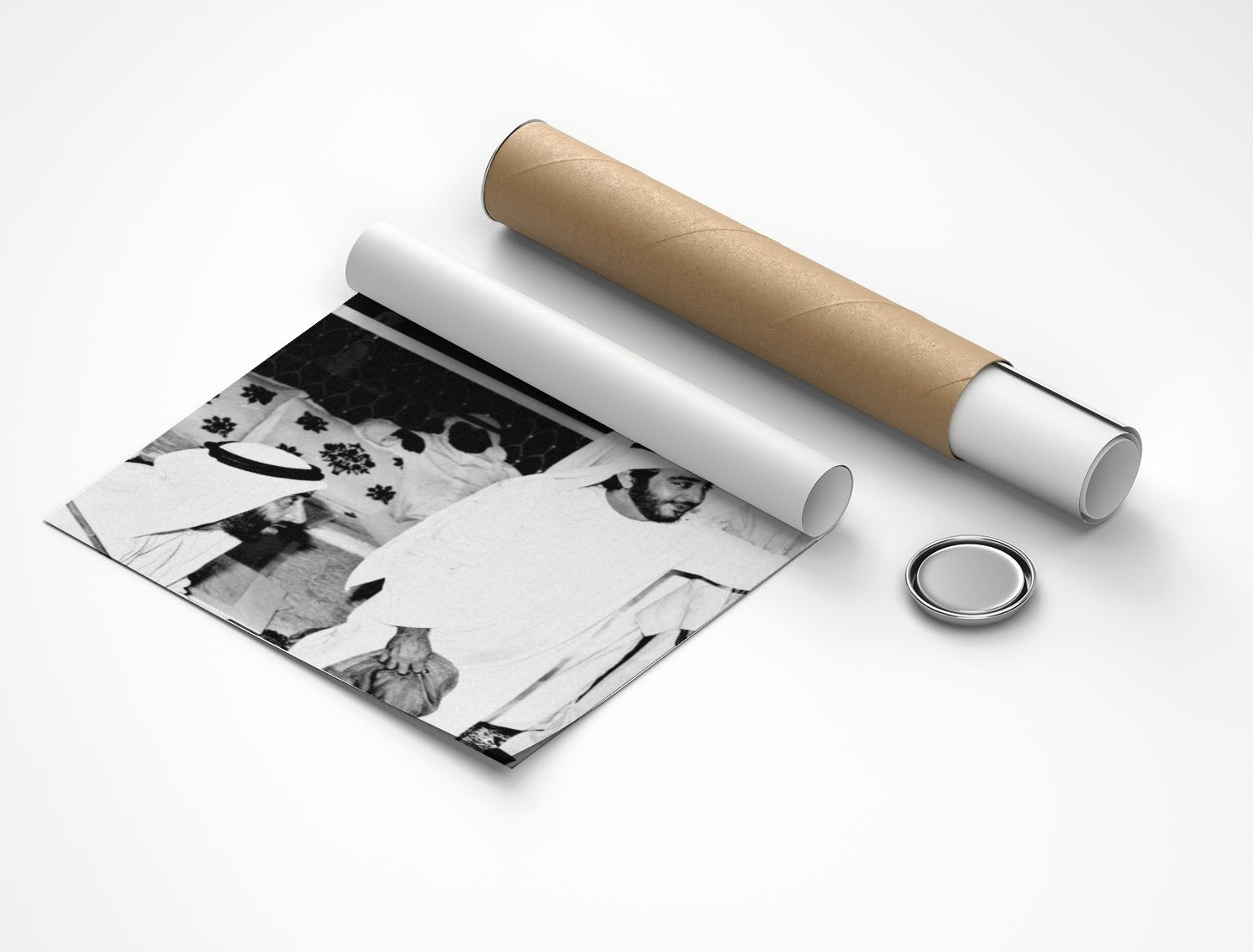 Rolled poster