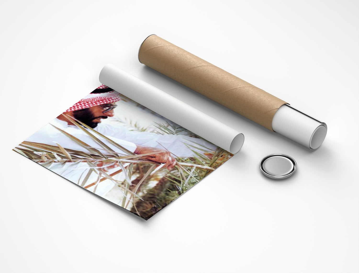 Rolled poster