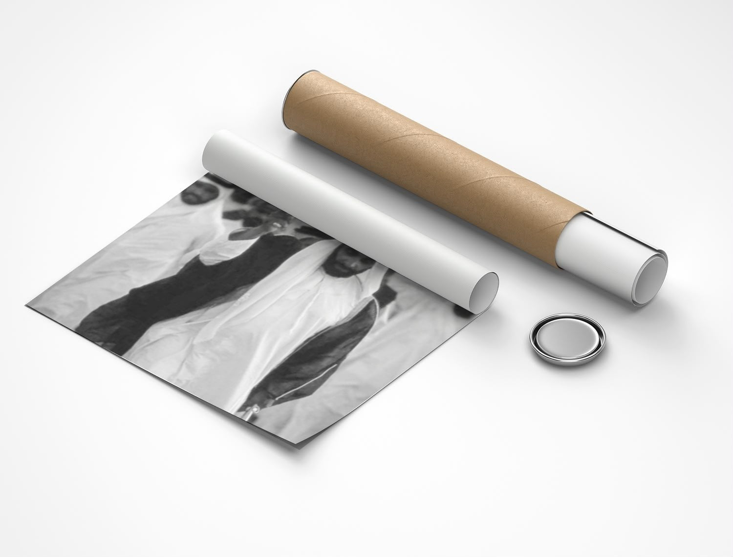 Rolled poster