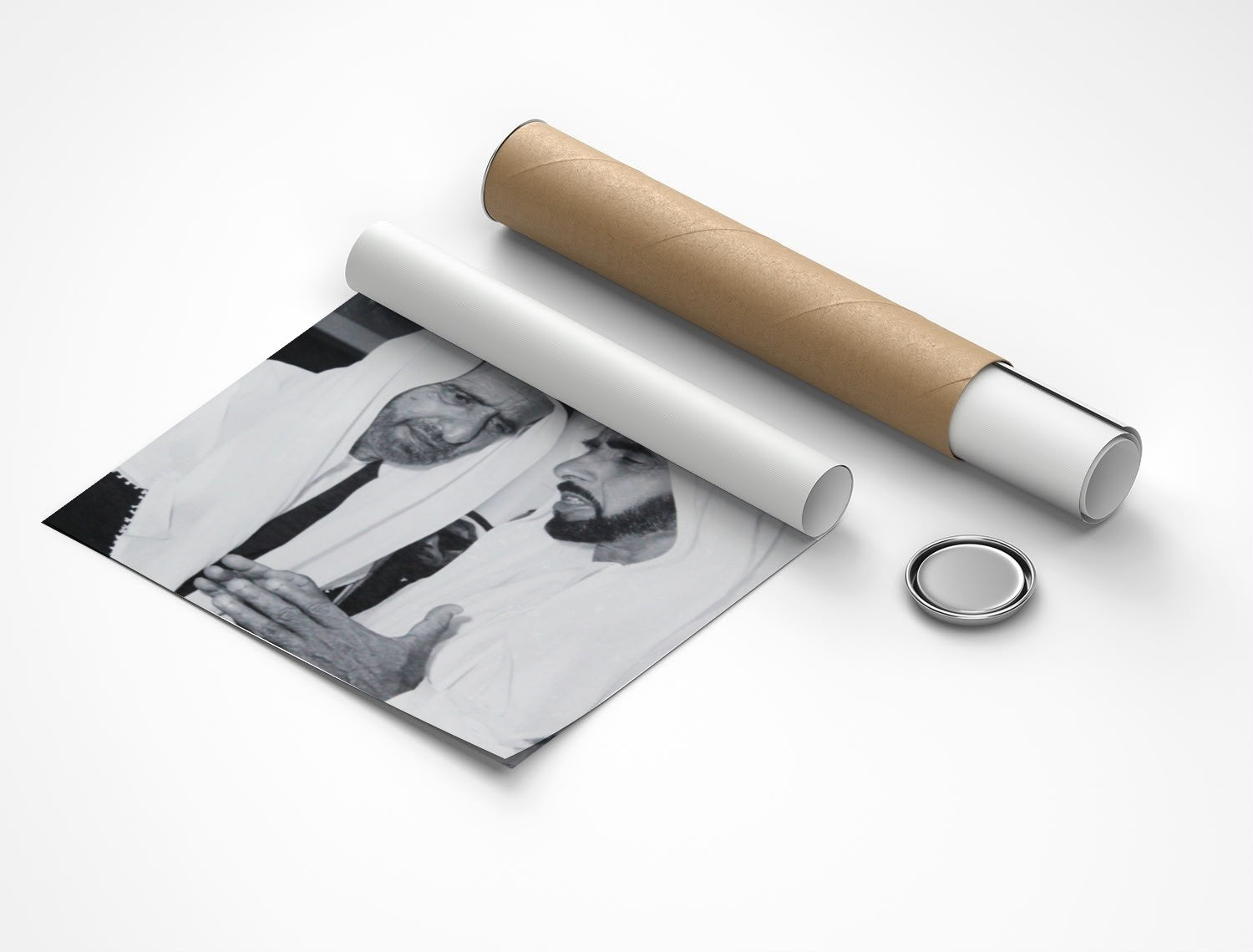Rolled poster