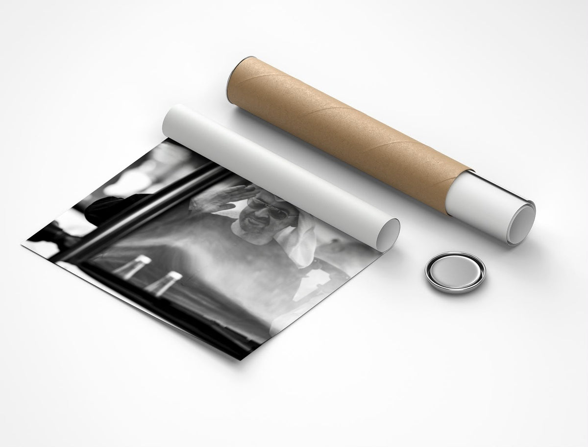 Rolled poster