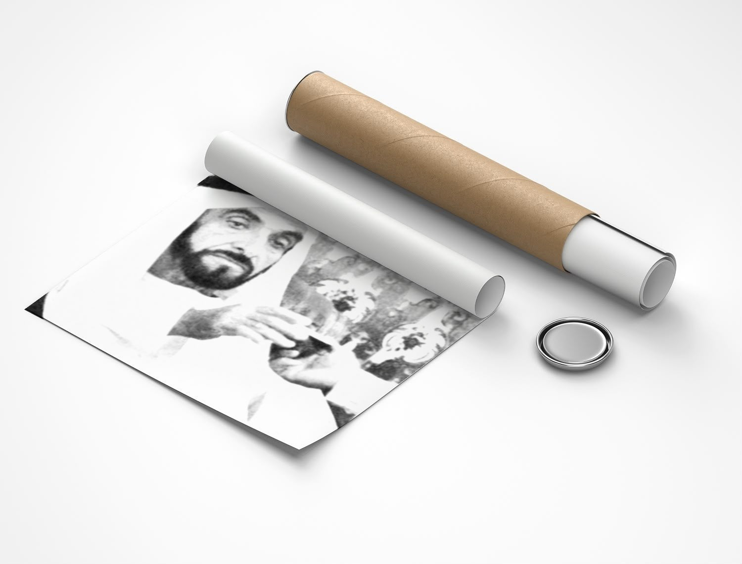 Rolled poster