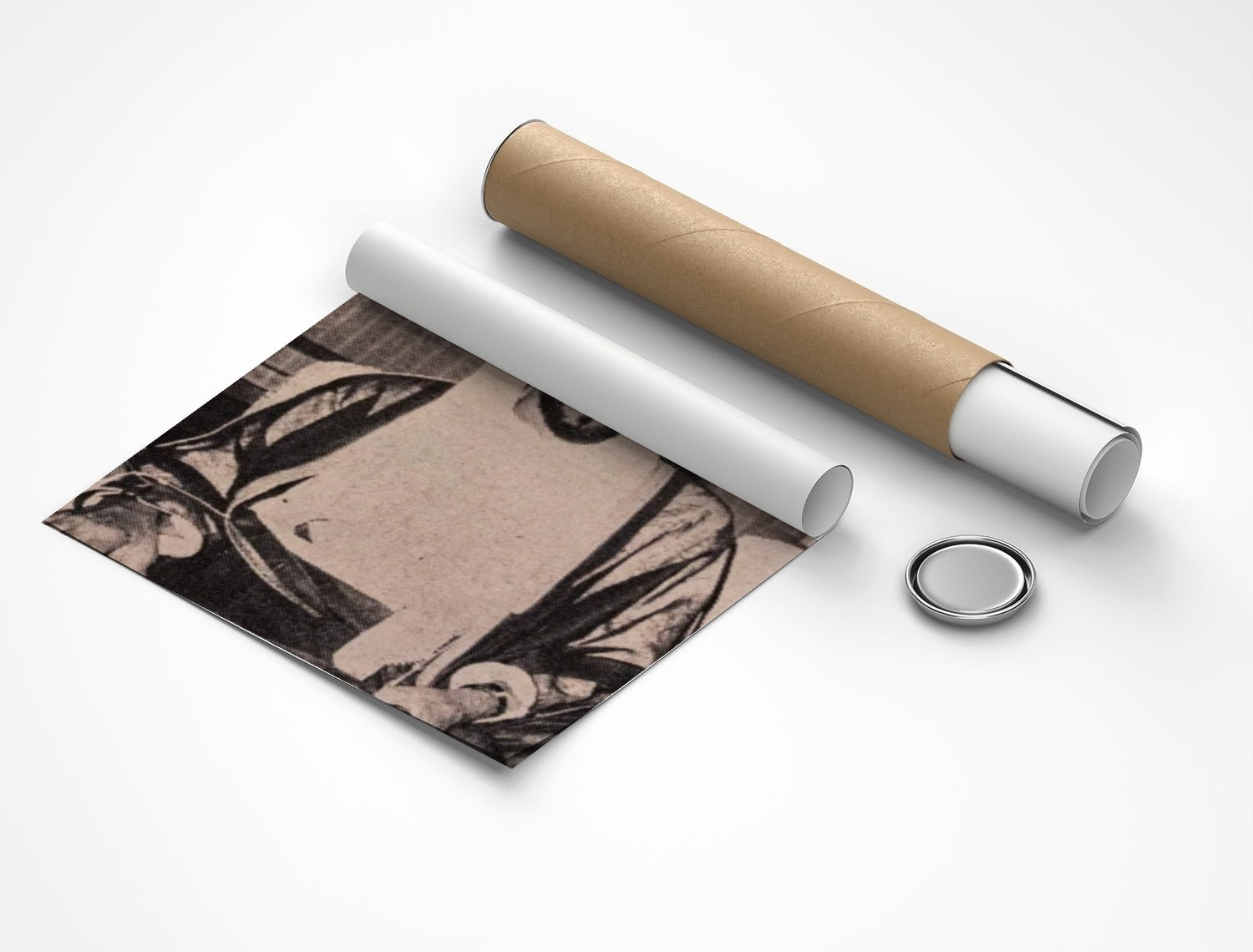 Rolled poster