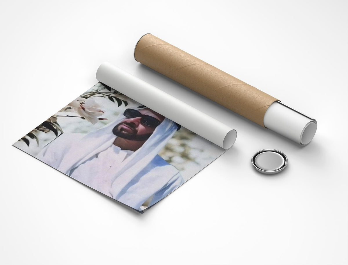 Rolled poster