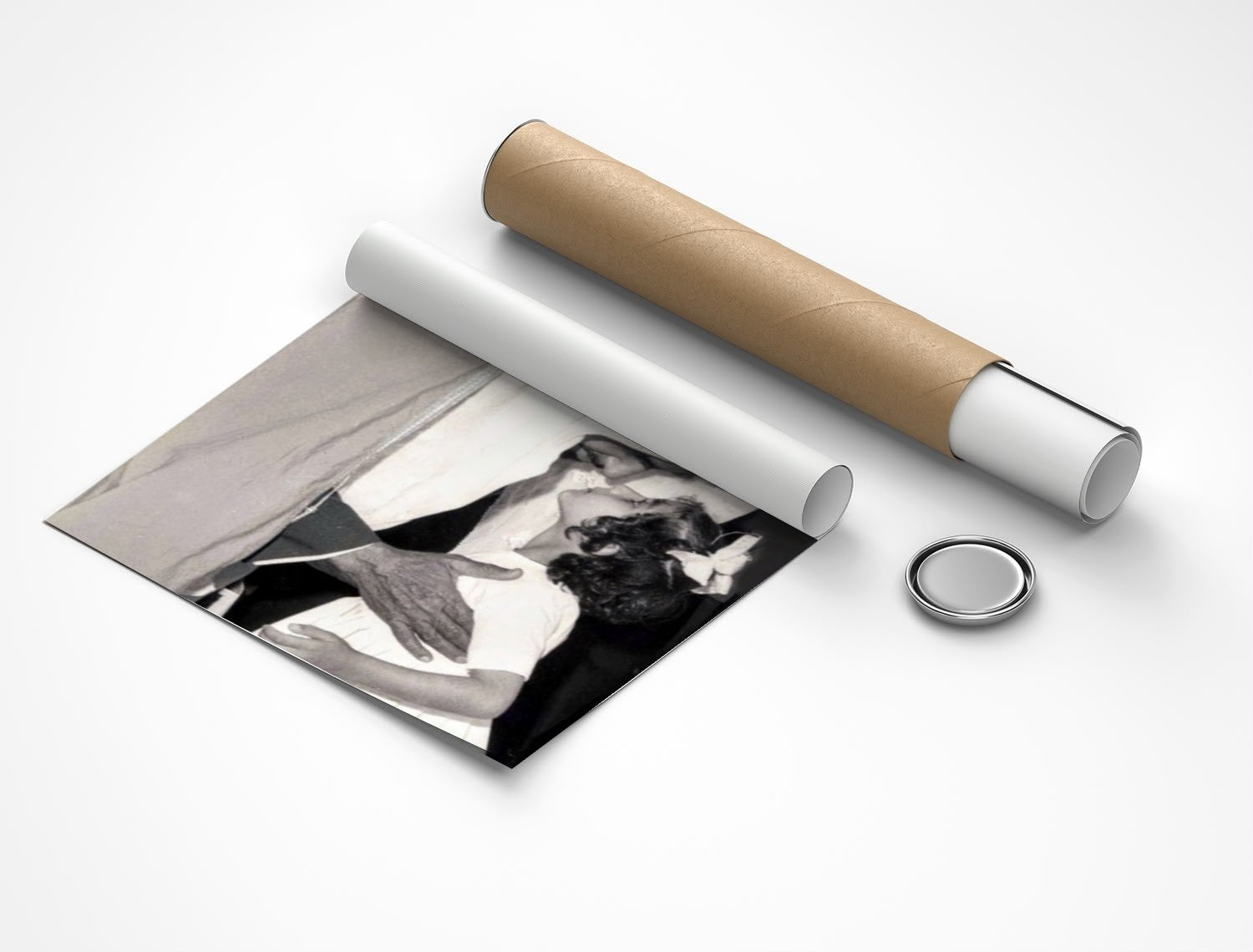 Rolled poster