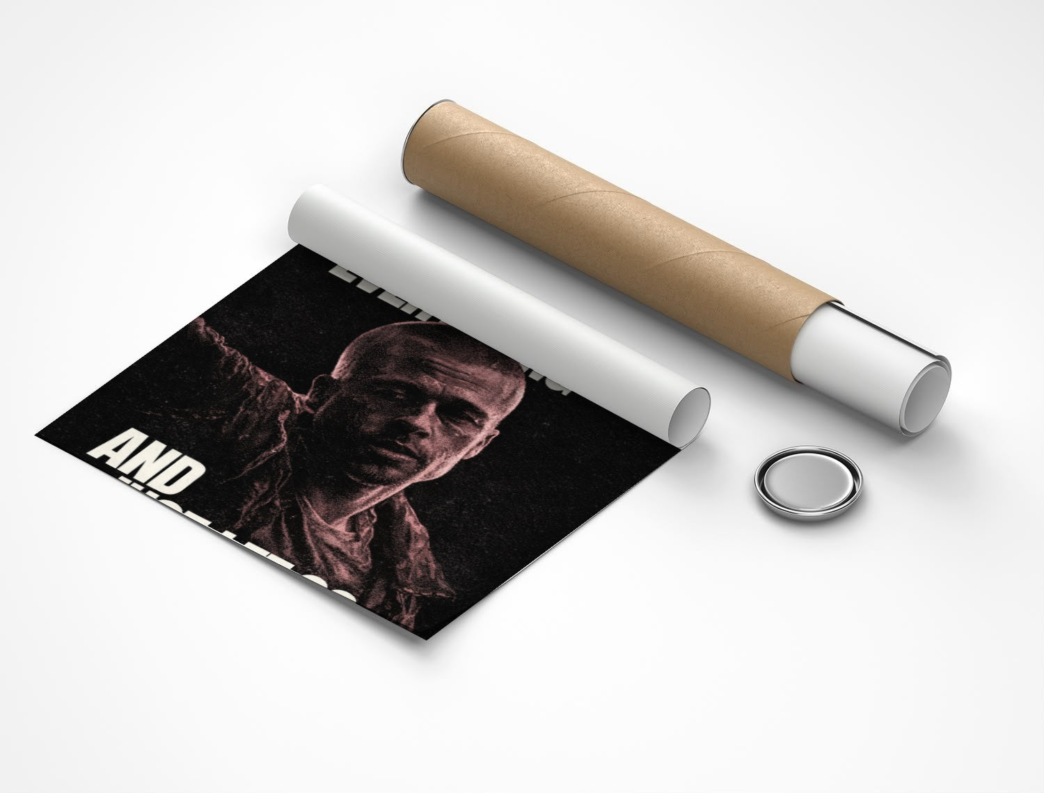 Rolled poster