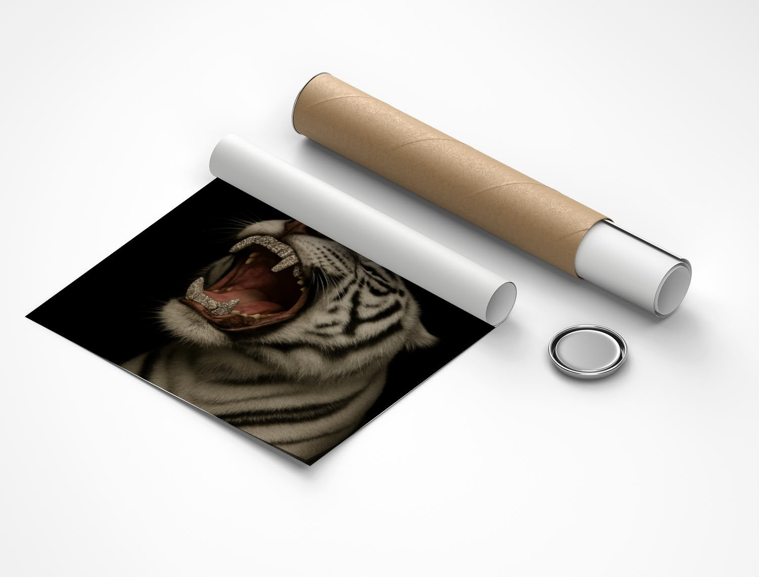 Rolled poster