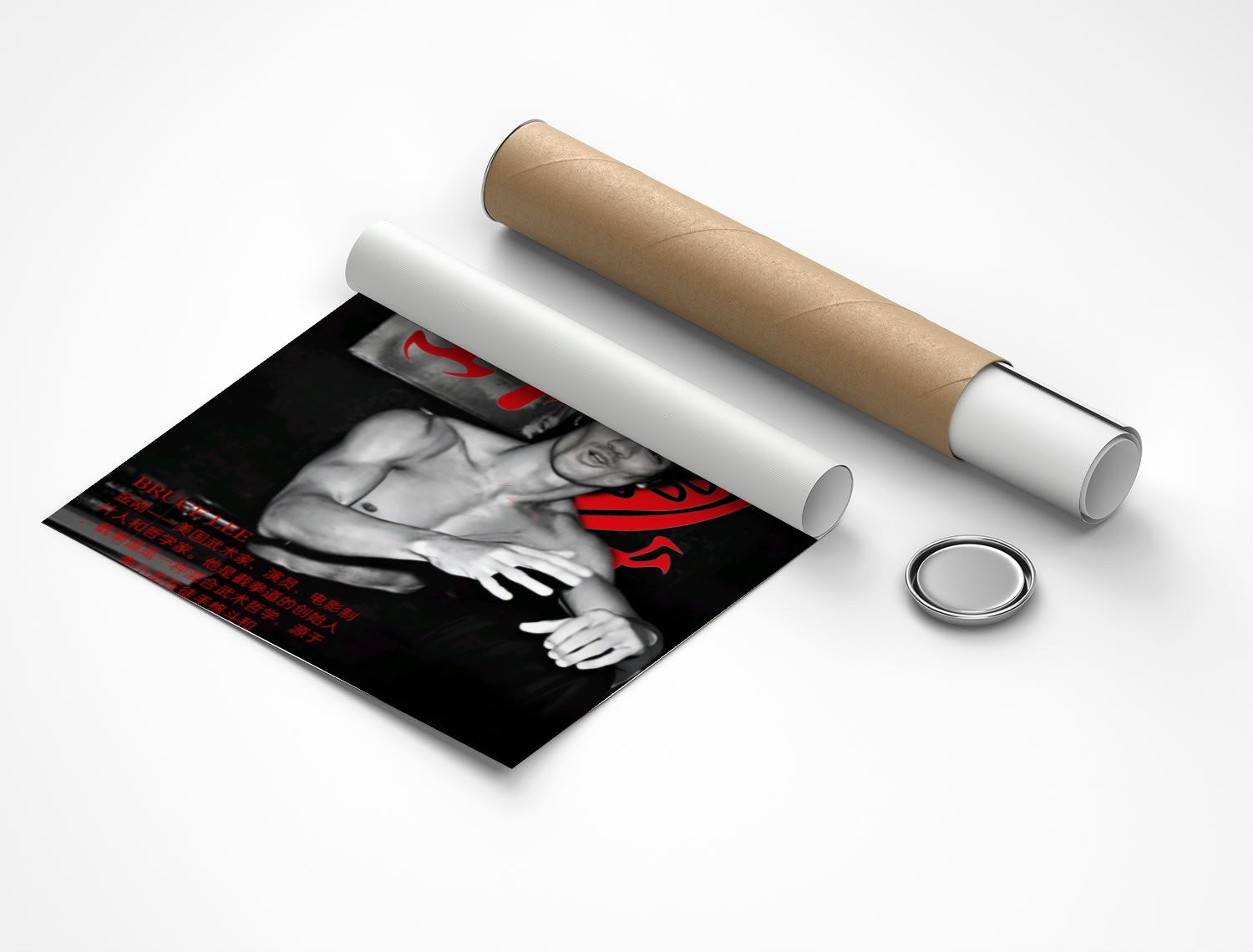 Rolled poster