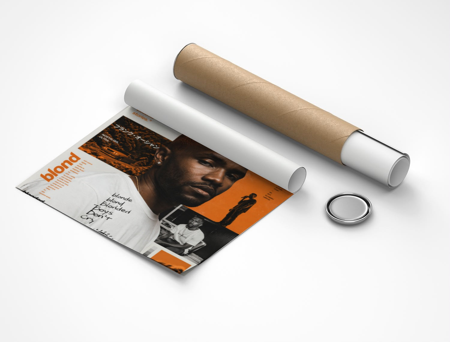Rolled poster