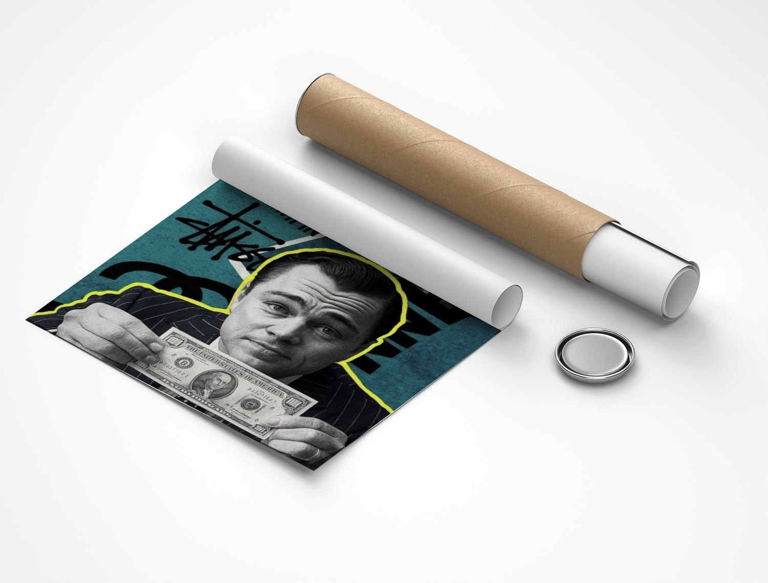 Rolled poster