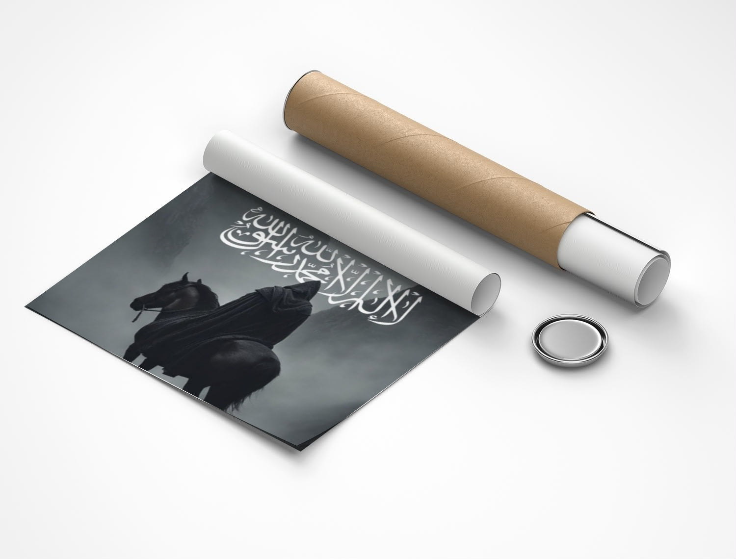 Rolled poster