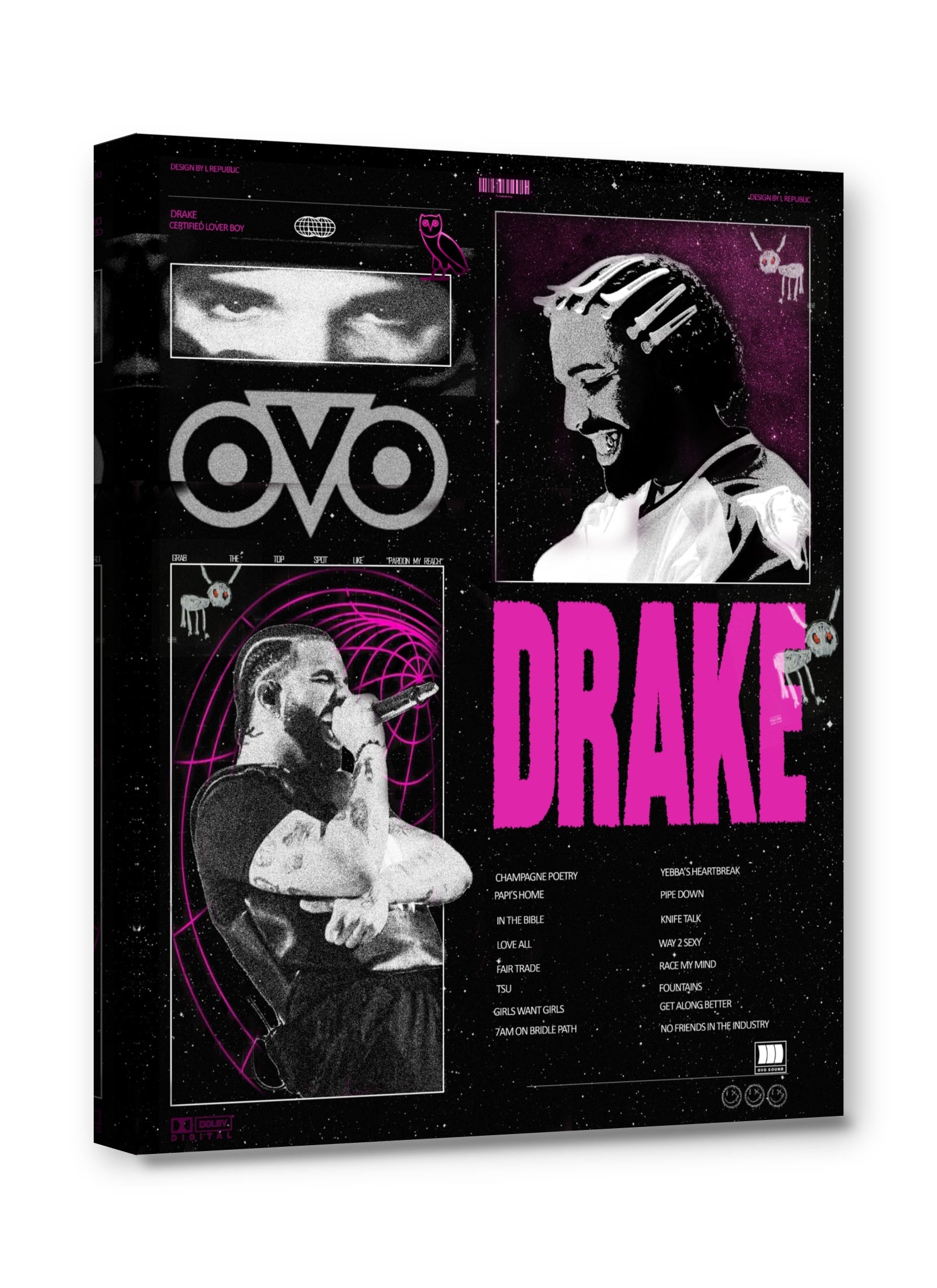 Framed canvas