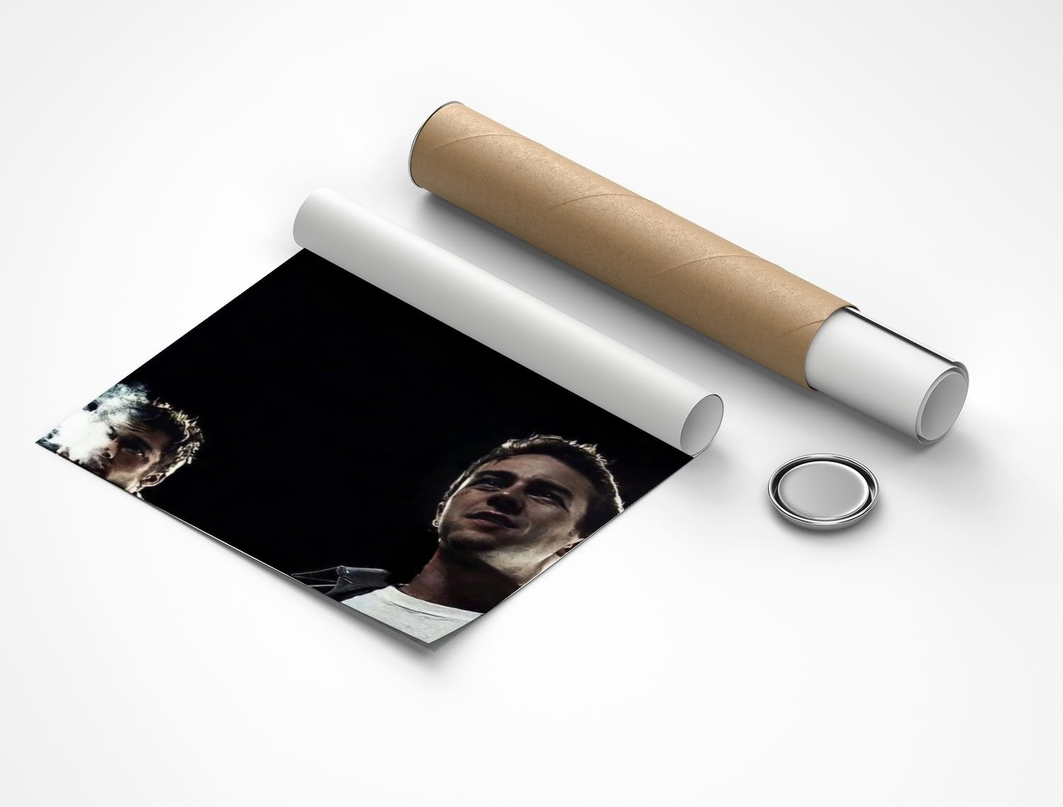 Rolled poster