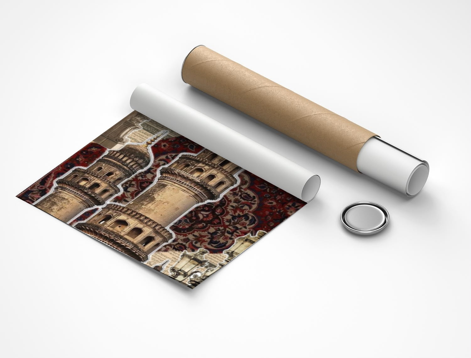 Rolled poster