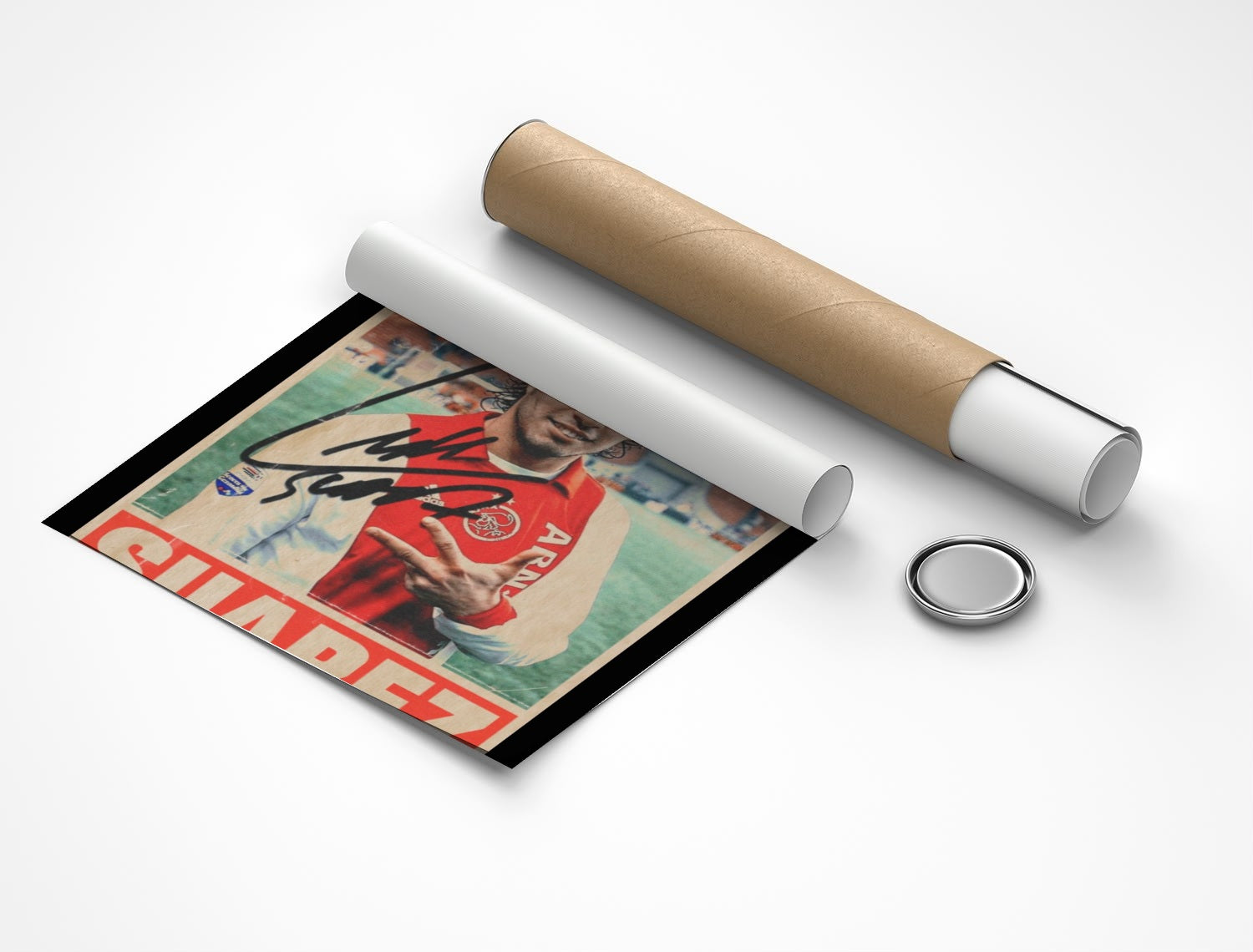 Rolled poster