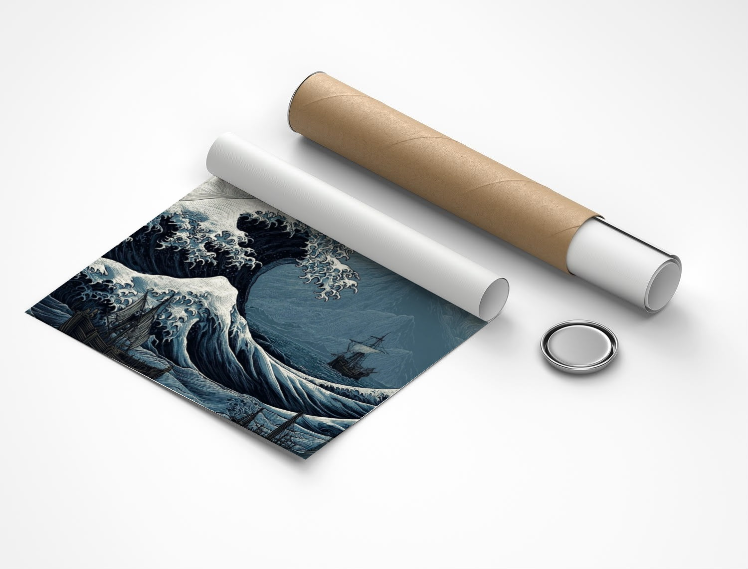 Rolled poster