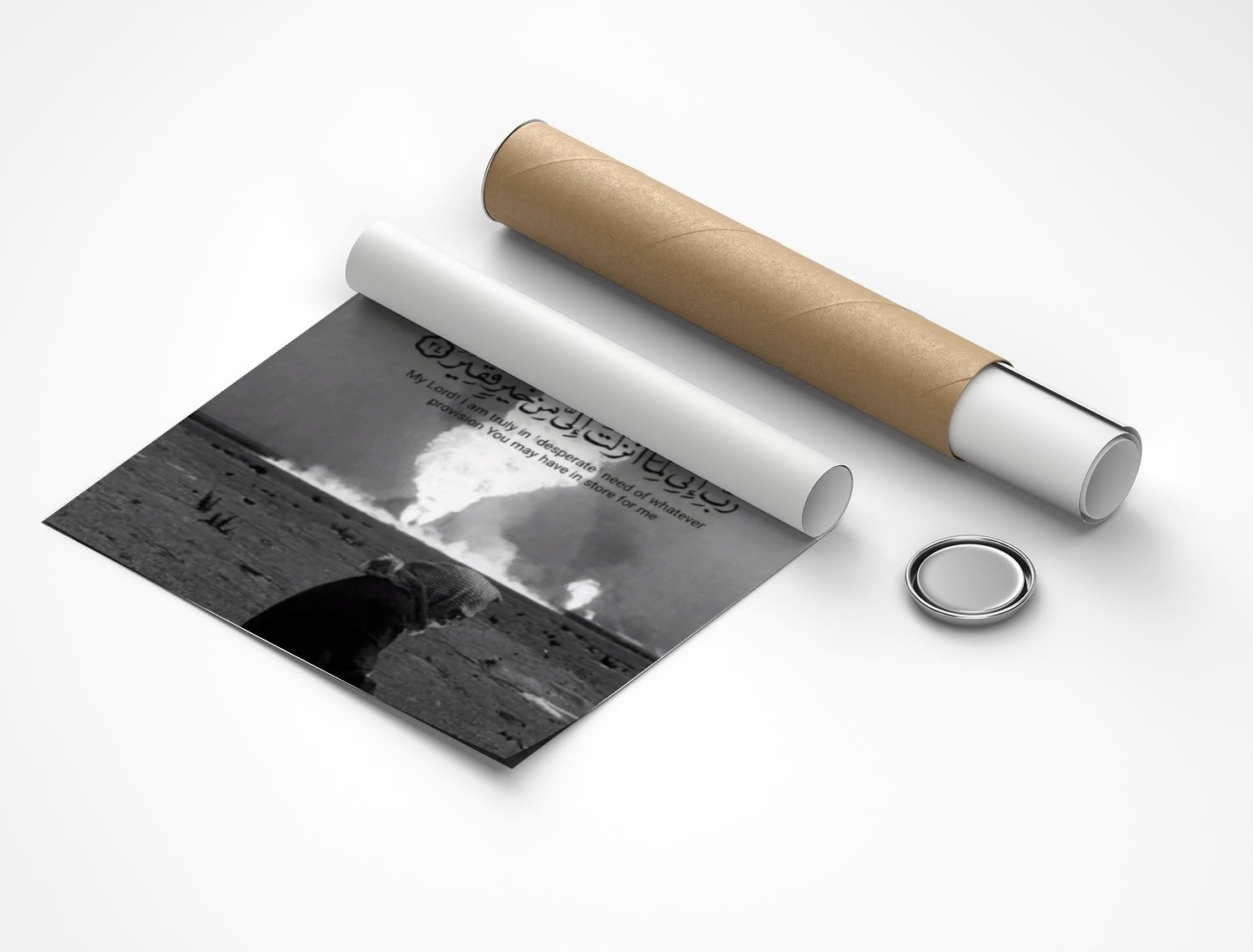 Rolled poster