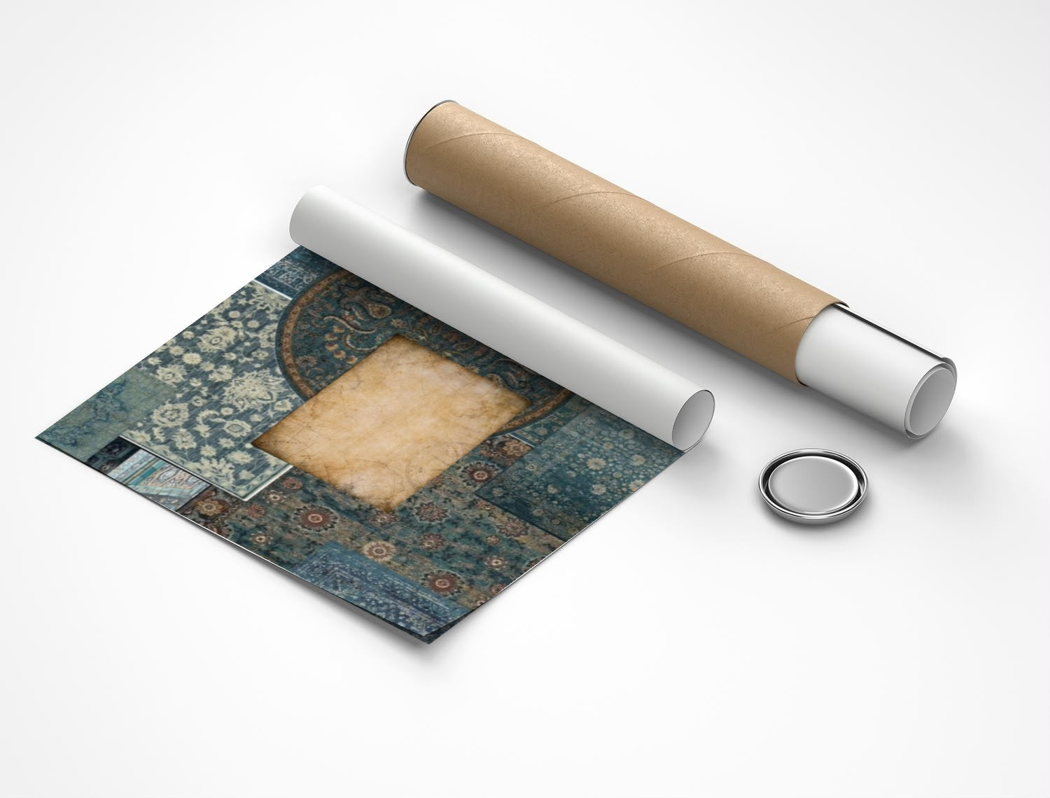 Rolled poster