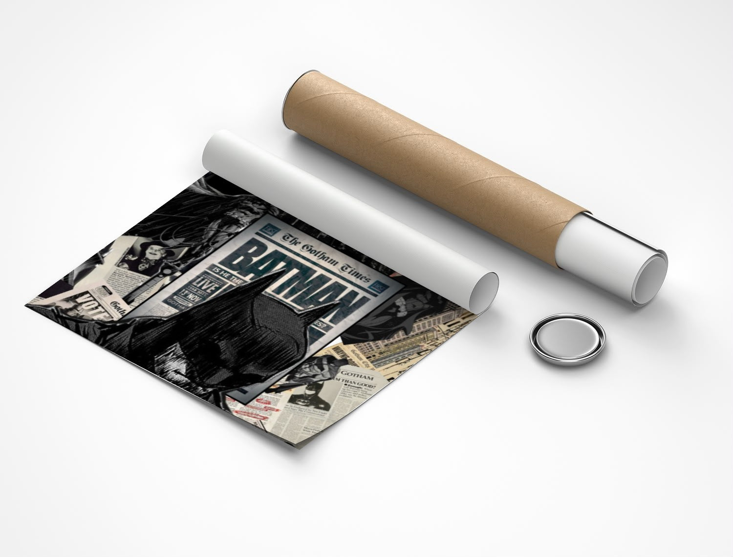 Rolled poster