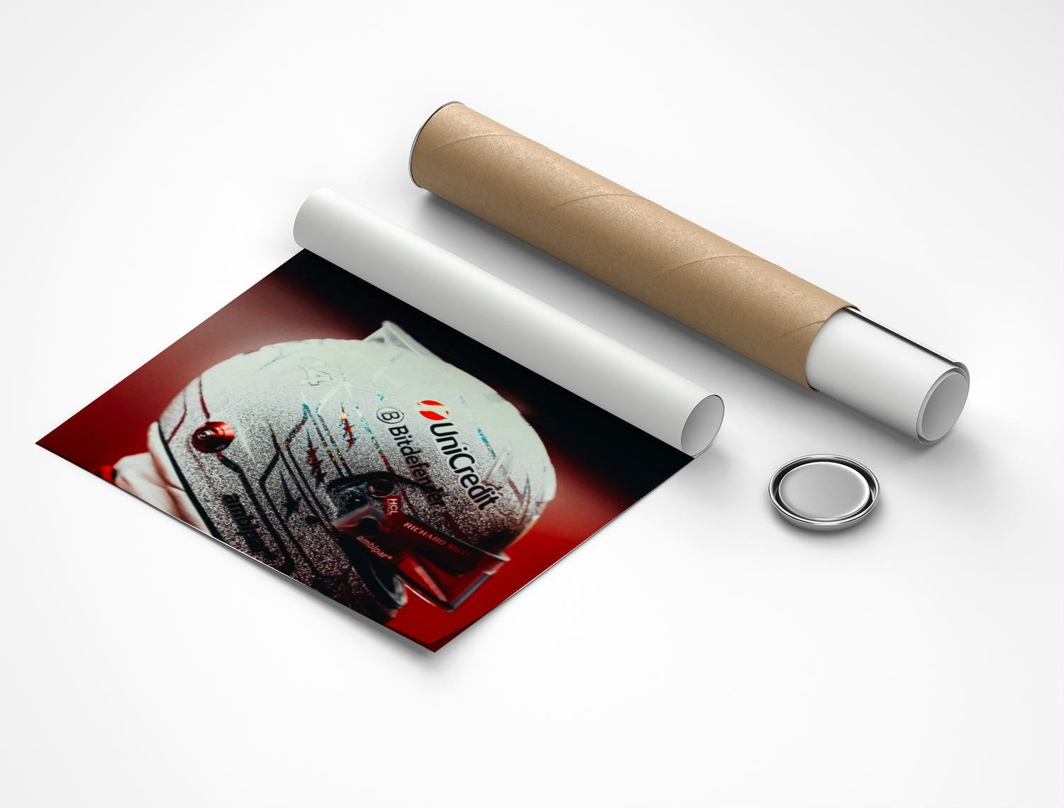 Rolled poster