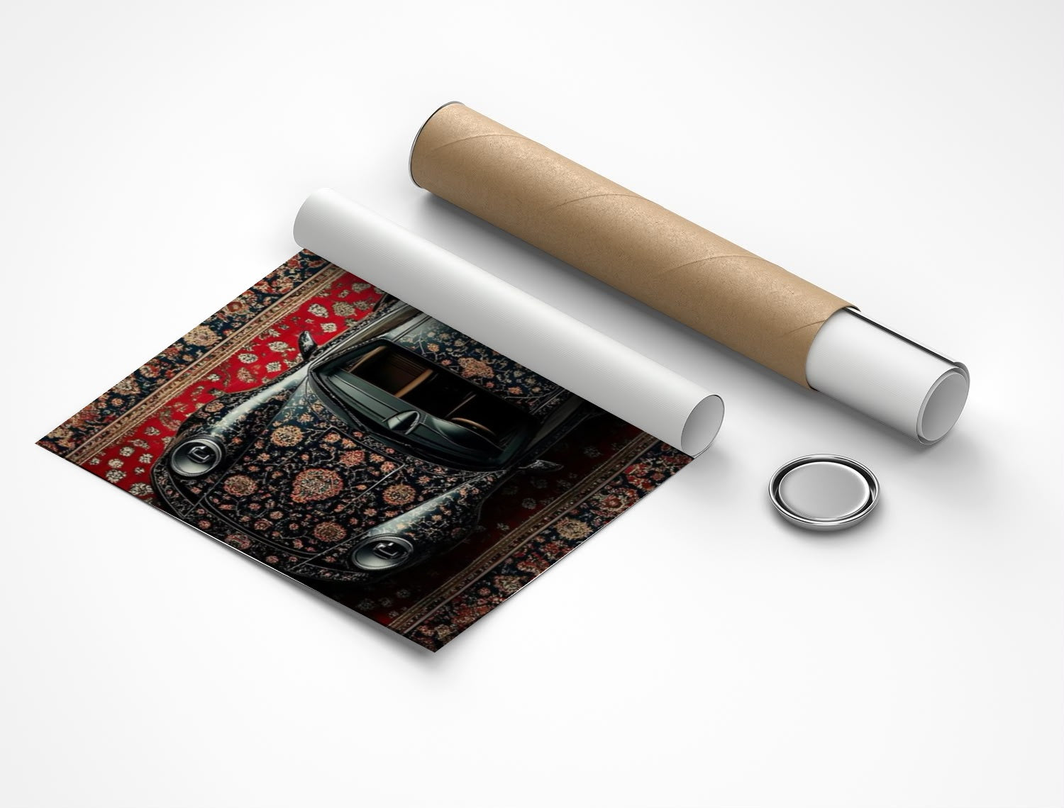 Rolled poster