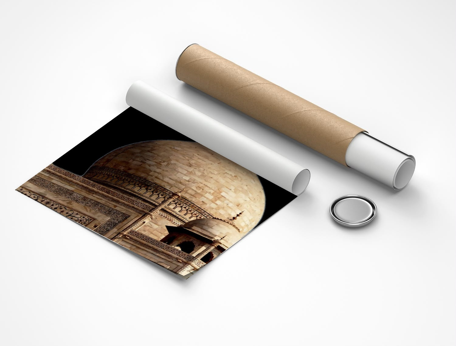 Rolled poster