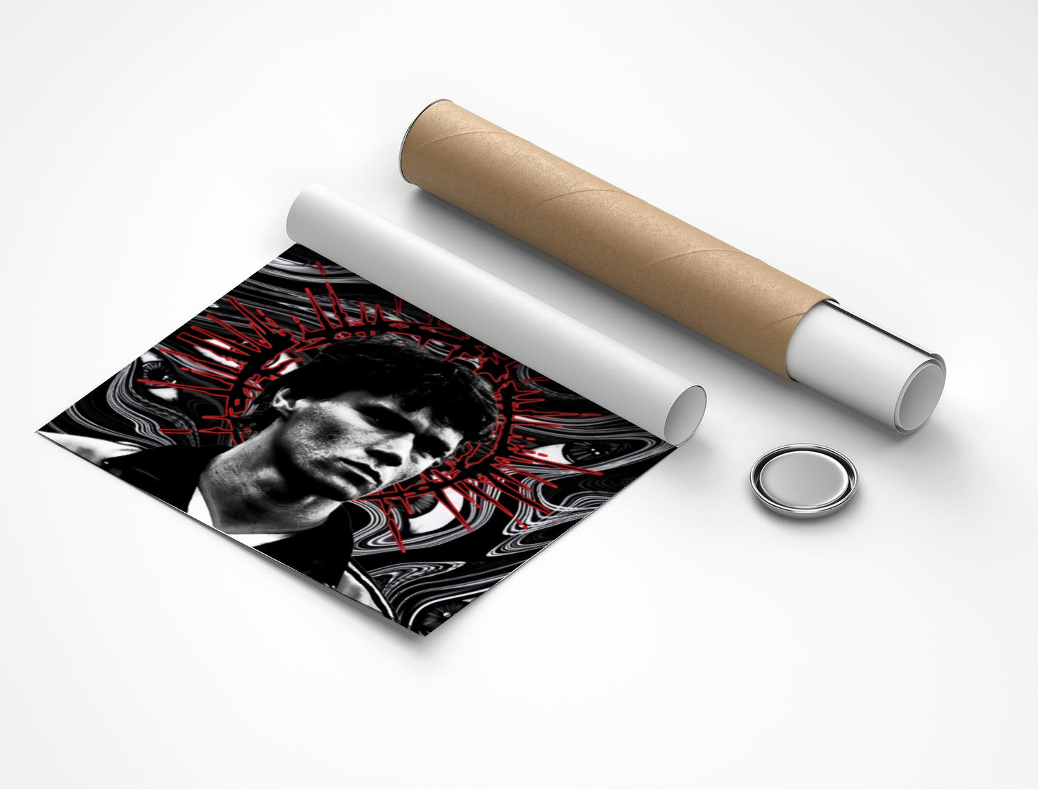 Rolled poster