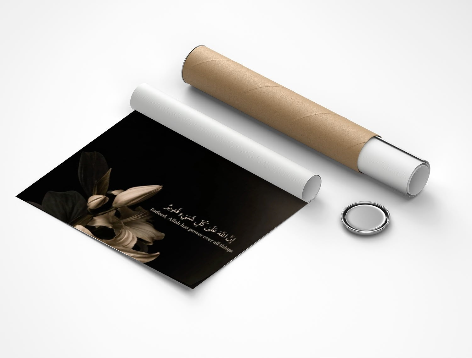 Rolled poster
