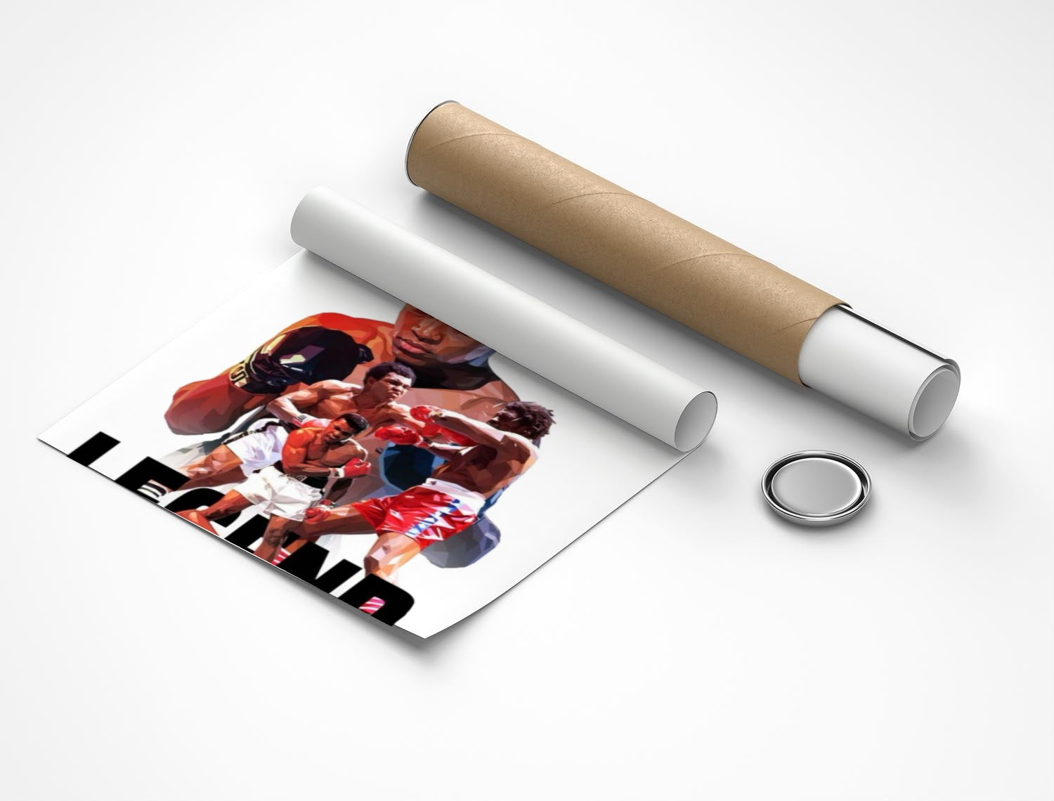 Rolled poster