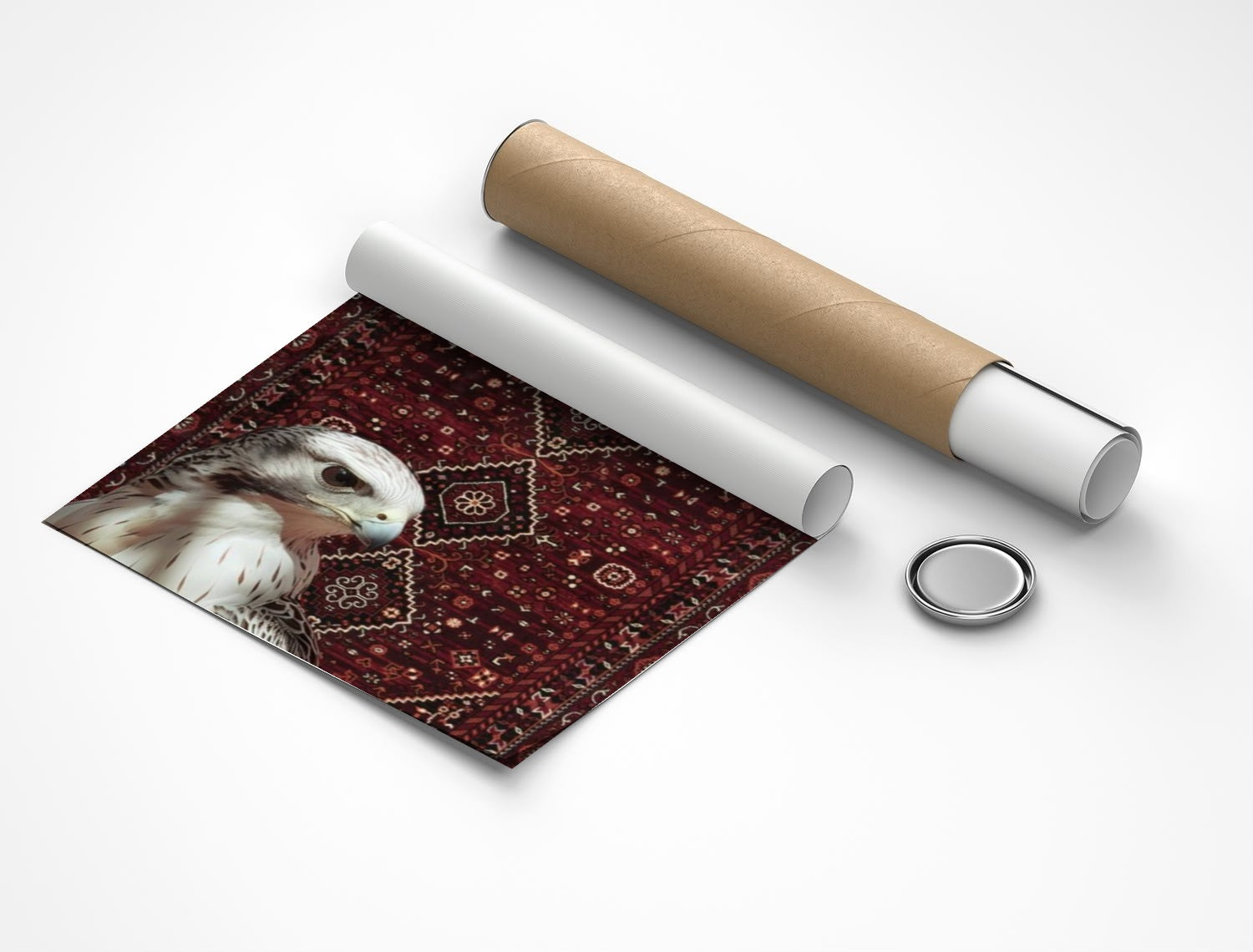 Rolled poster