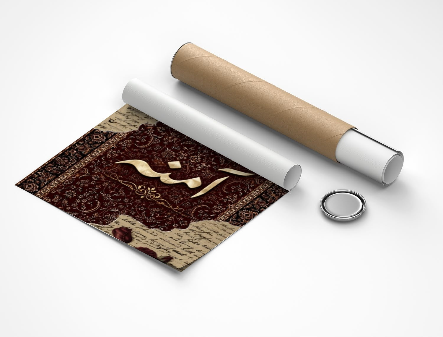 Rolled poster