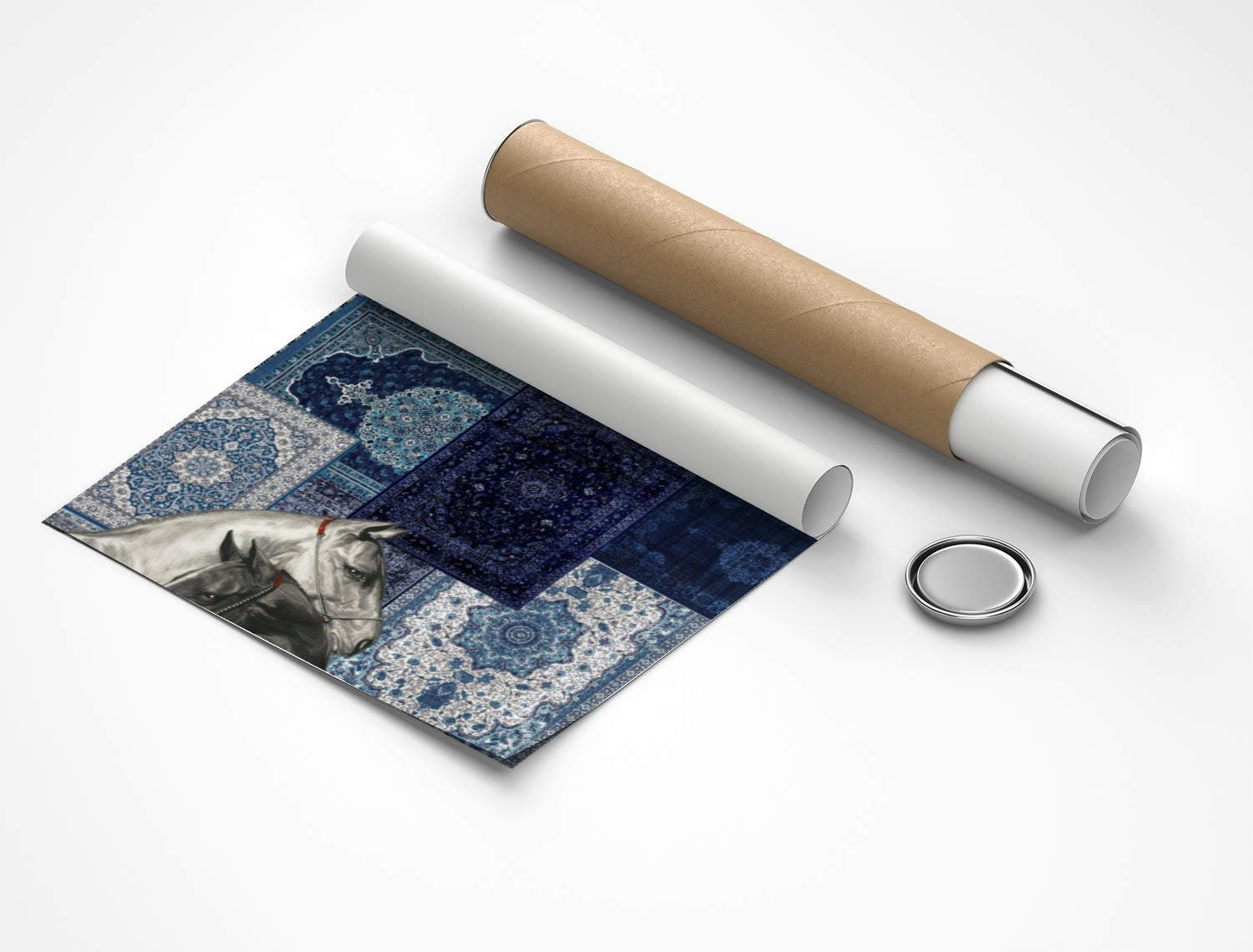 Rolled poster