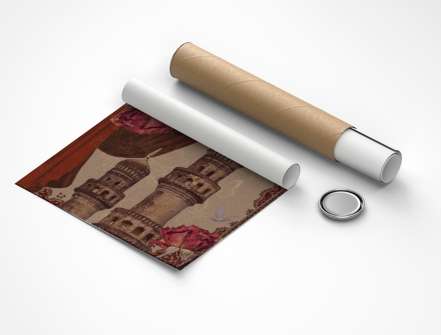 Rolled poster