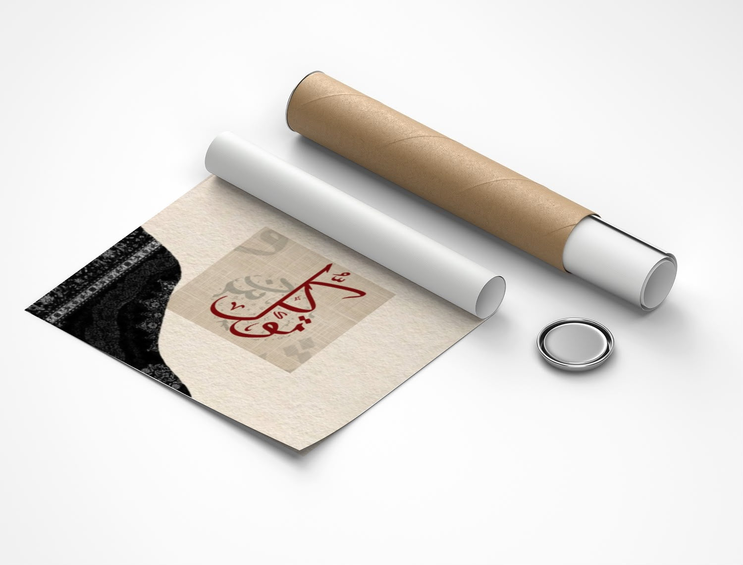 Rolled poster