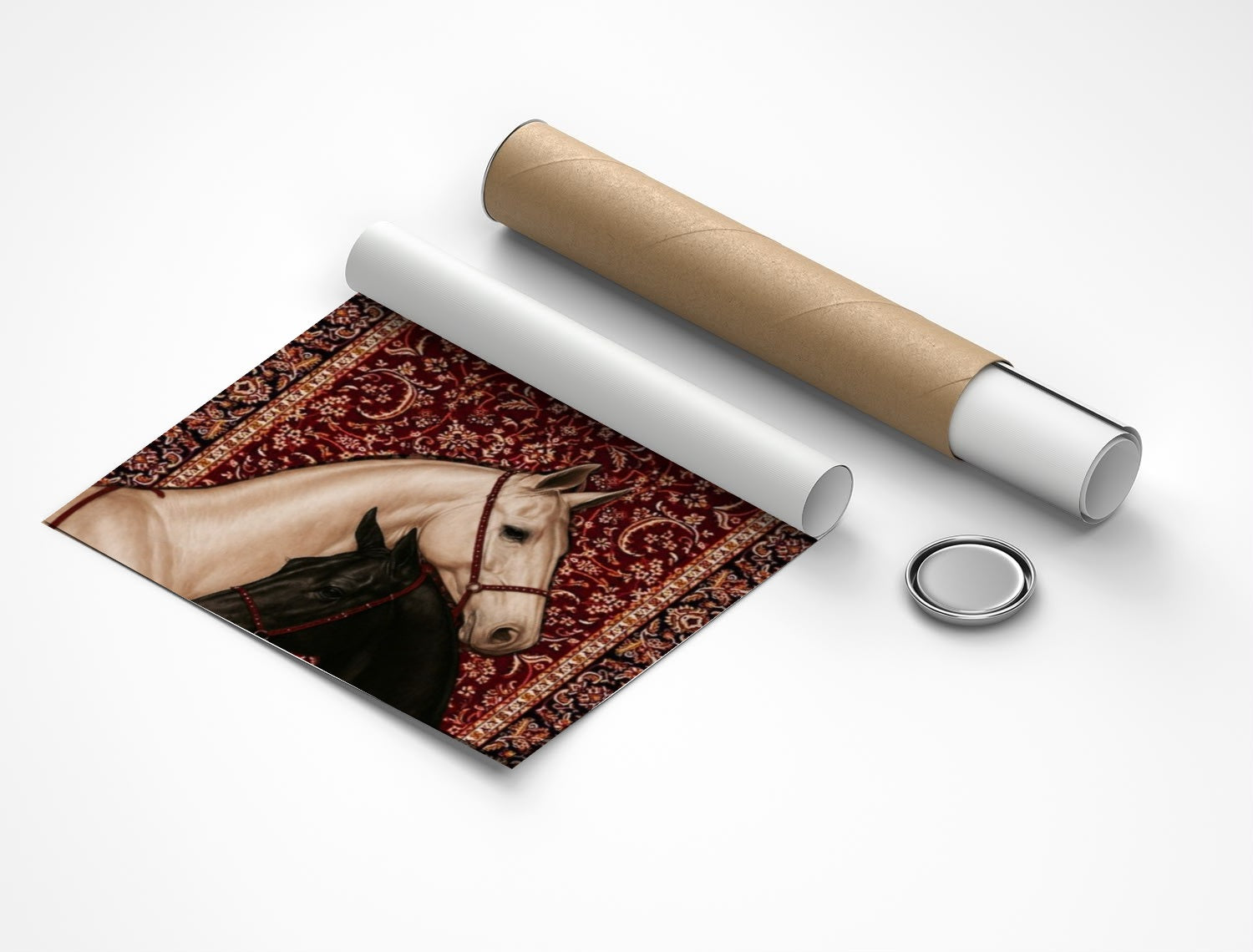 Rolled poster