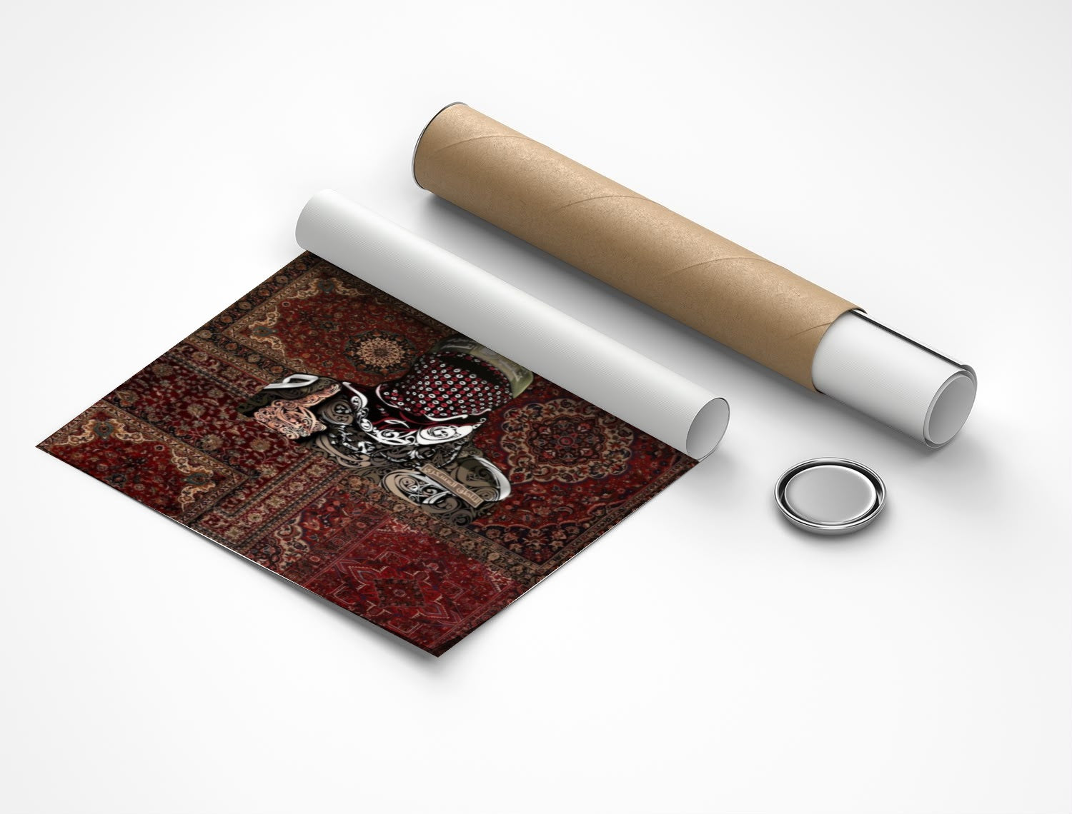 Rolled poster