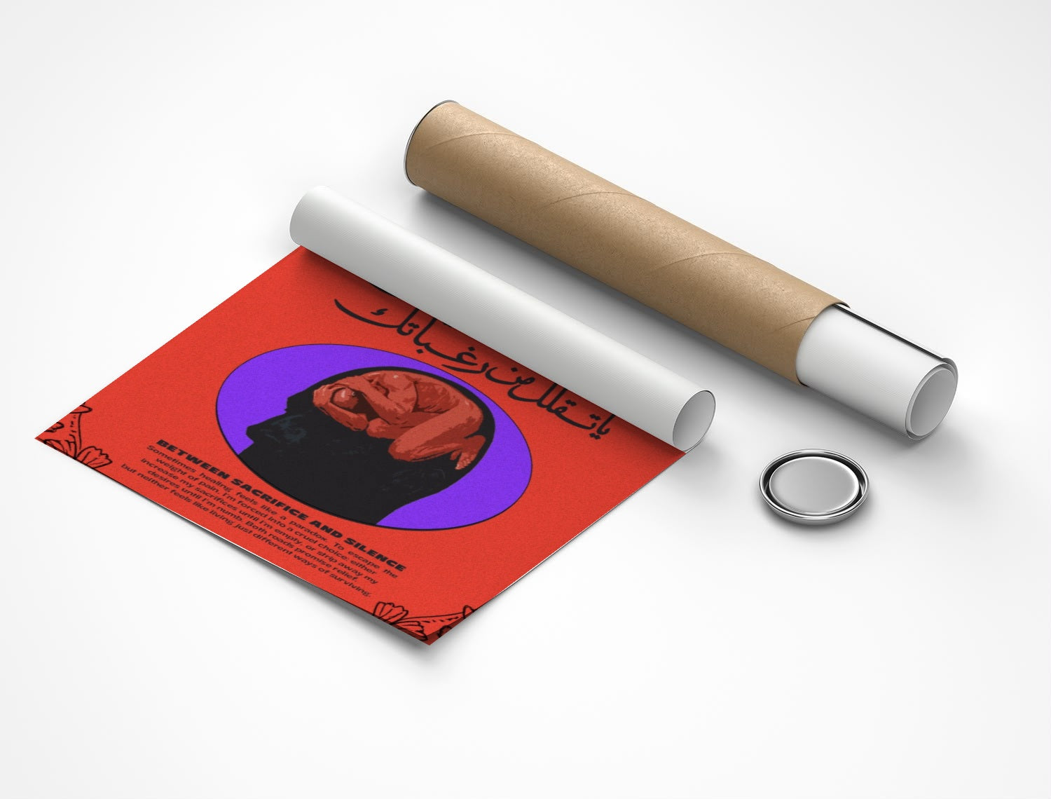 Rolled poster