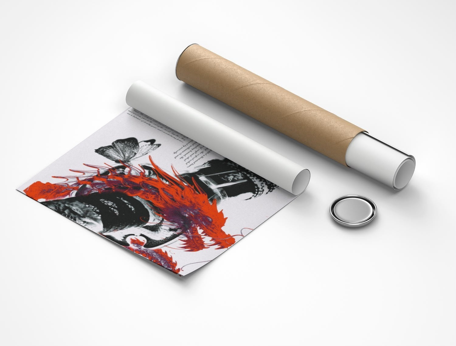 Rolled poster