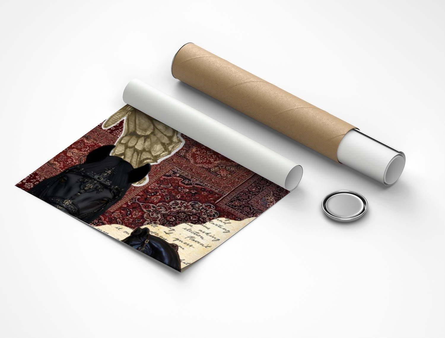 Rolled poster