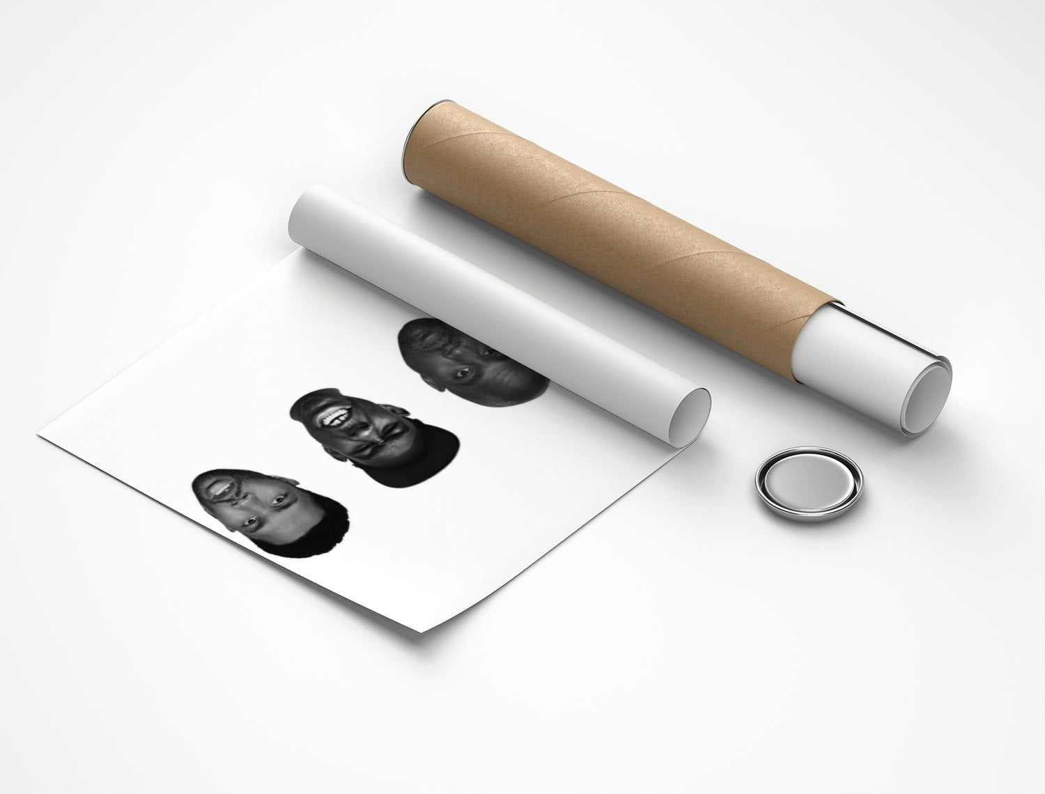 Rolled poster