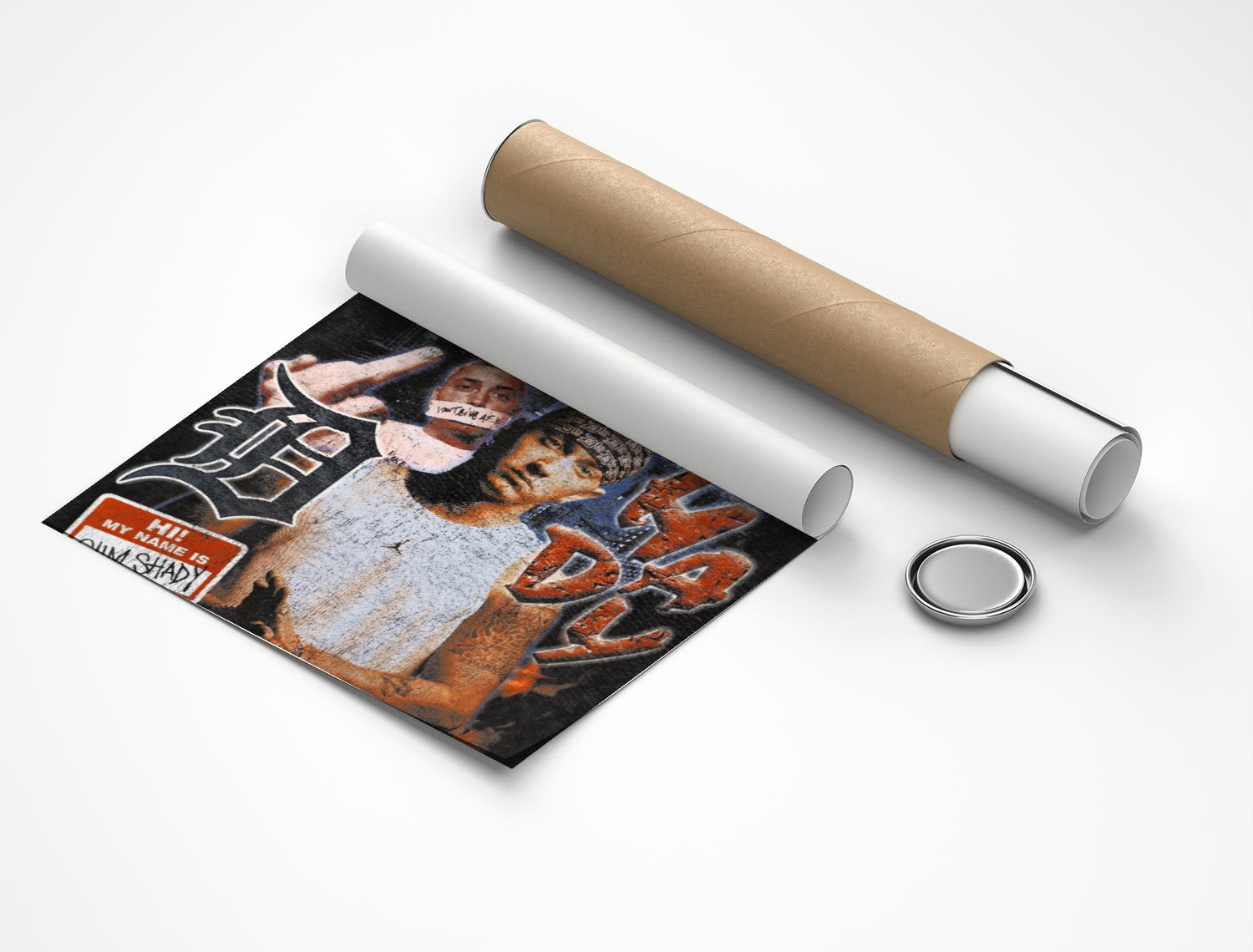 Rolled poster
