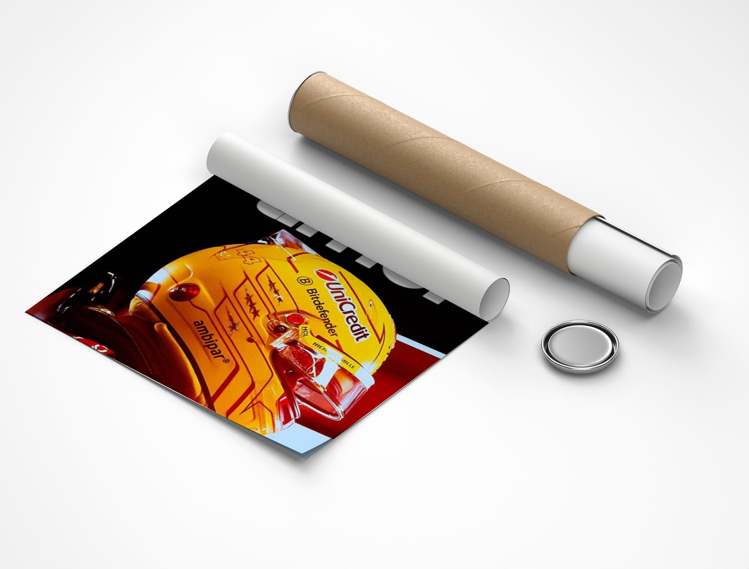 Rolled poster