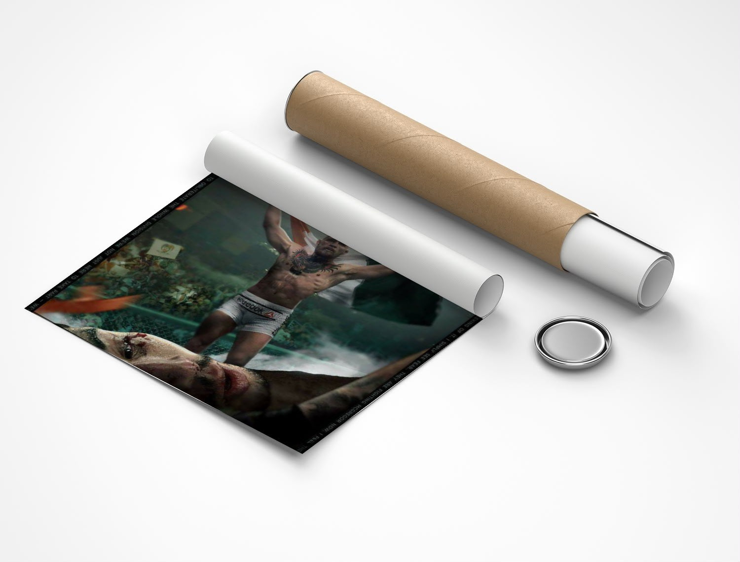 Rolled poster