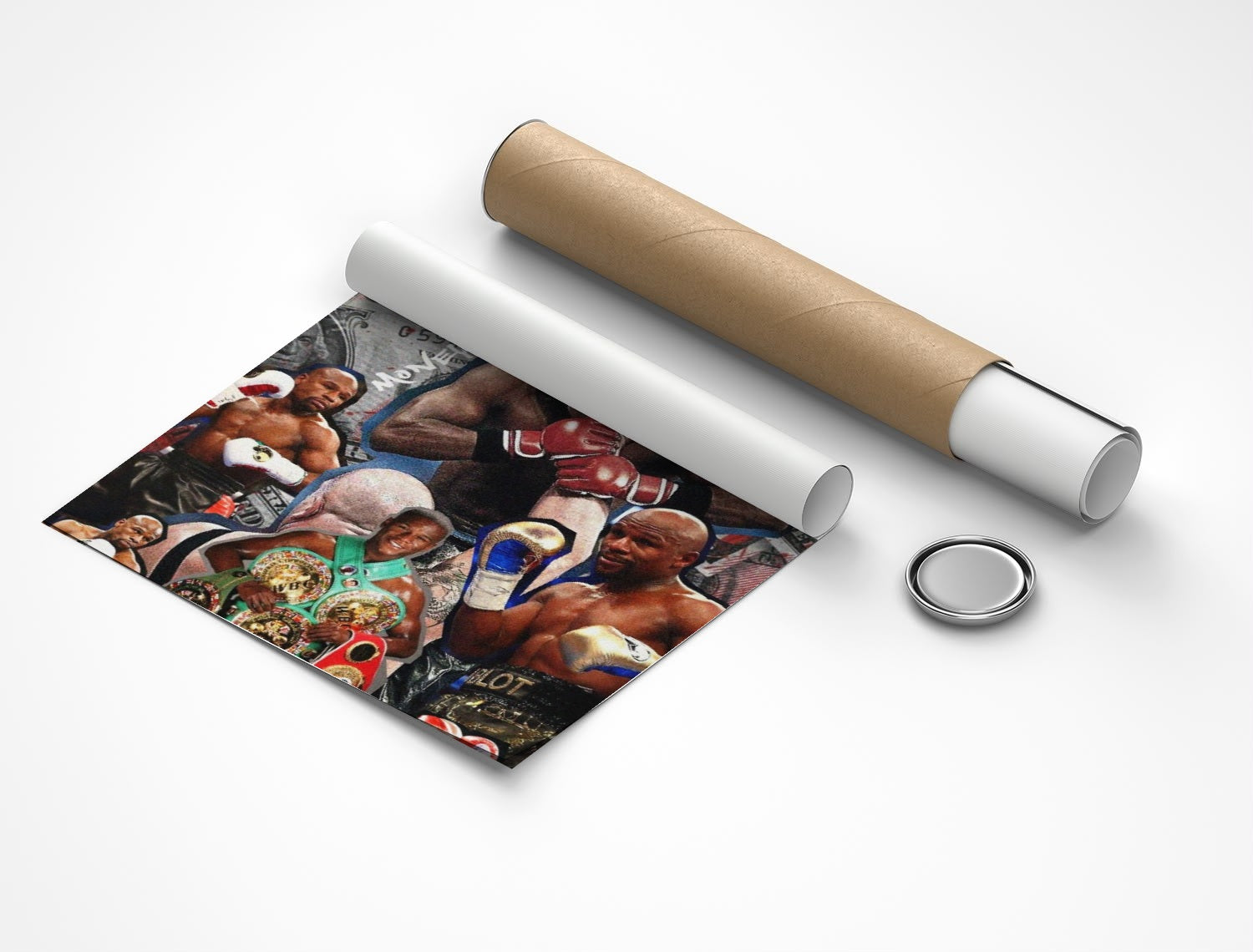 Rolled poster