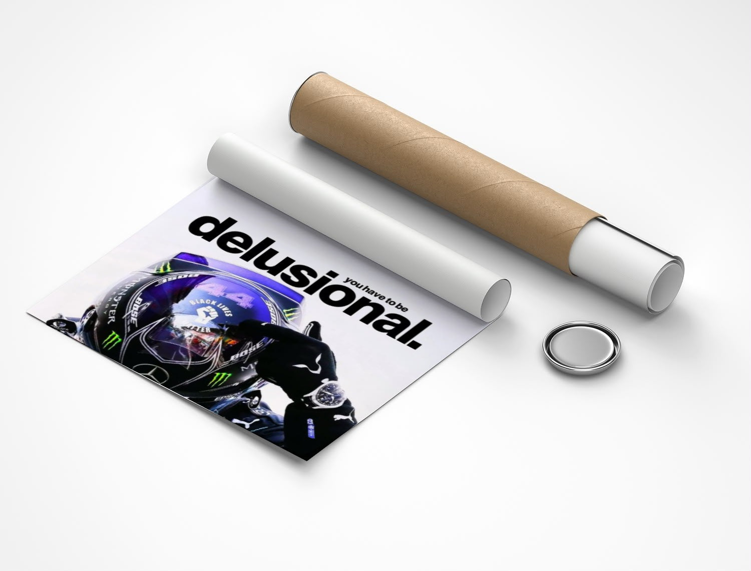 Rolled poster