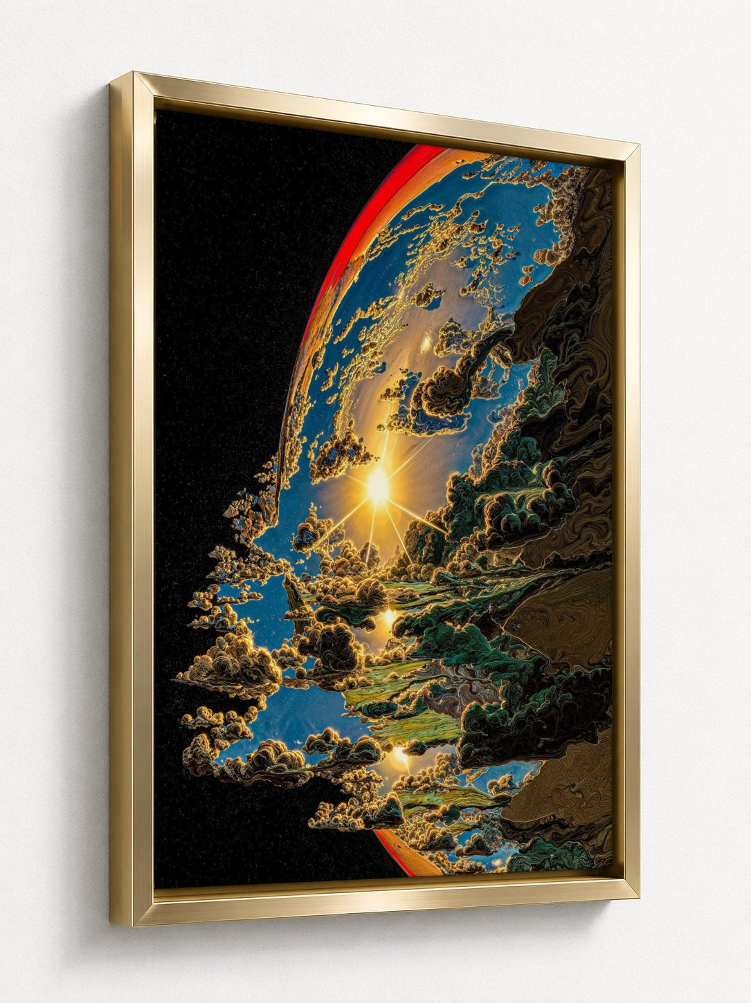 Gold floater