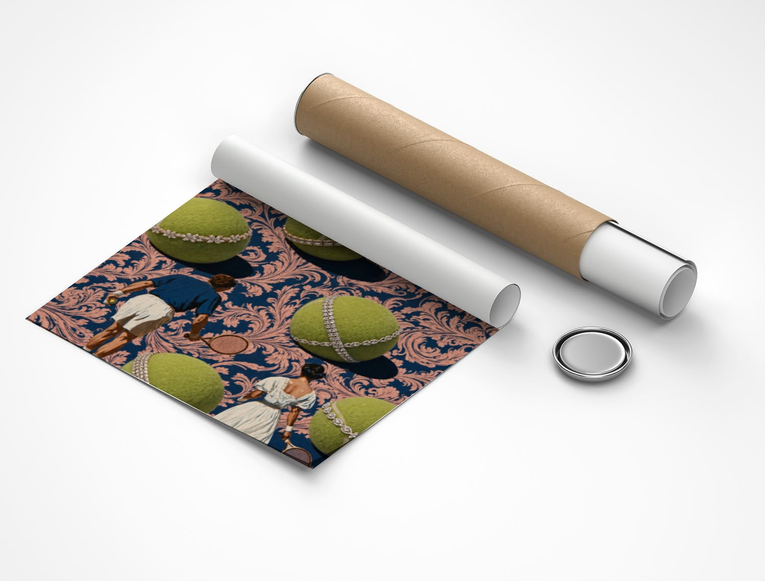 Rolled poster