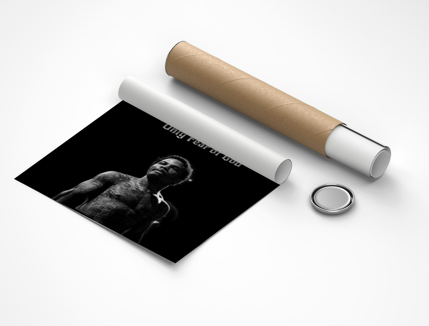 Rolled poster