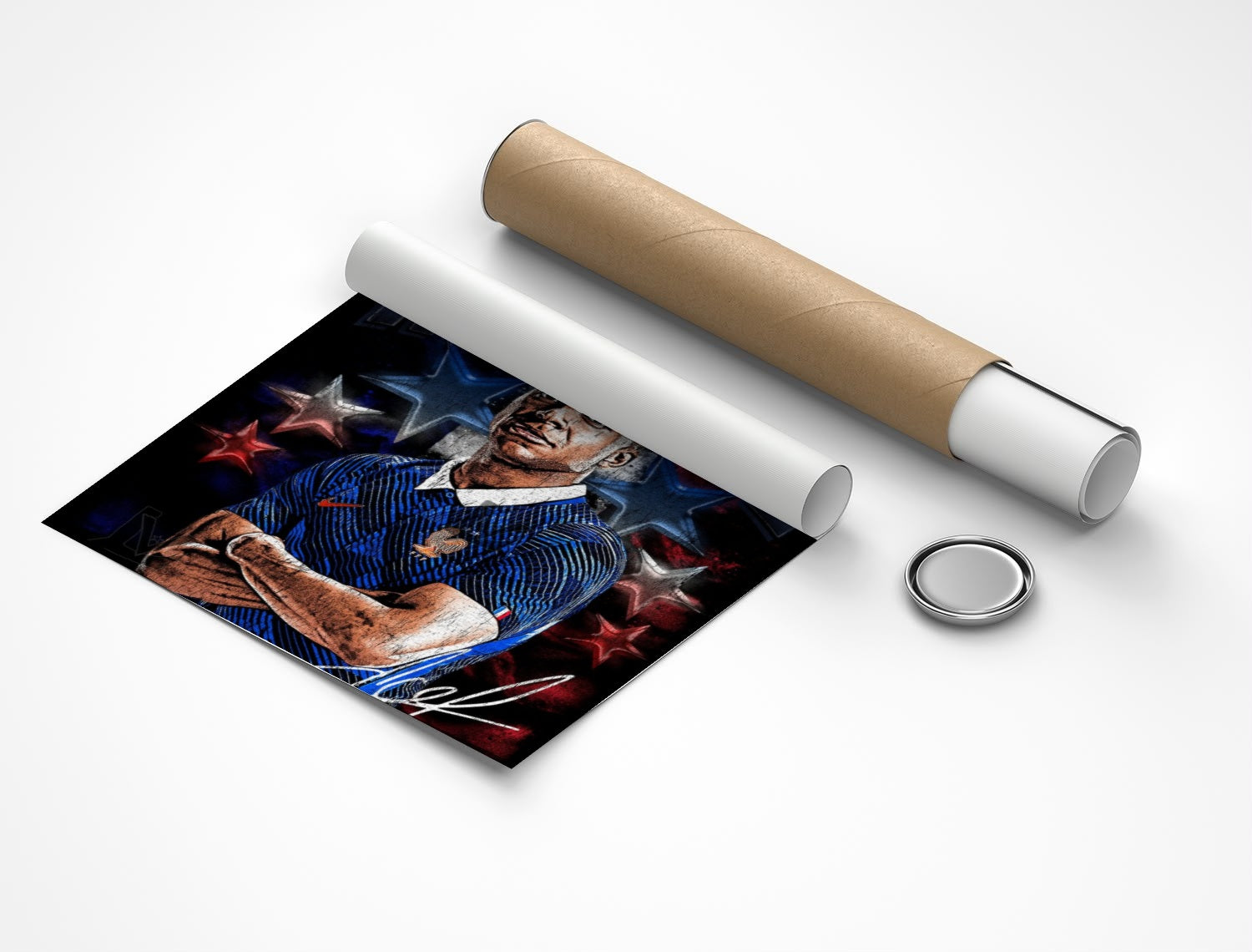 Rolled poster